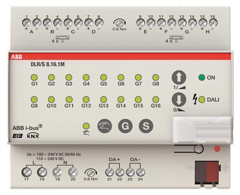 ABB DALI Lichtregler       DLR/S 8.16.1M **