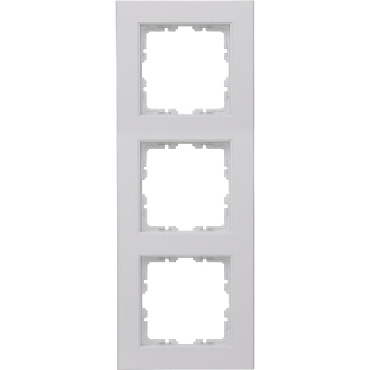 Kopp HK07-Abdeckrahmen 3-fach  402734000 Farbe:grau matt