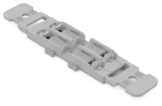 WAGO 221-2502 Befestigungsadapter mit    Zugentlastung, 2-fach