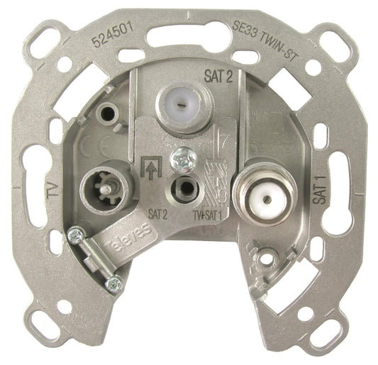 Televes Antennendose Stich   SE33TWIN-ST        TWINSAT 3-fach            524501