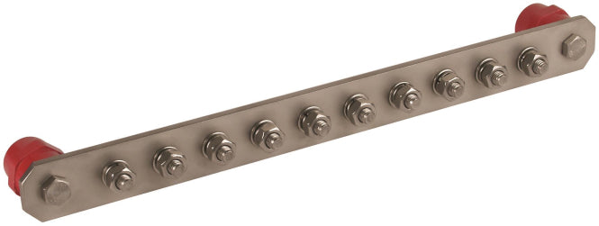 DEHN Pot.Ausgleichsschiene 10POL. 472219     Niro Anschluss bis 10