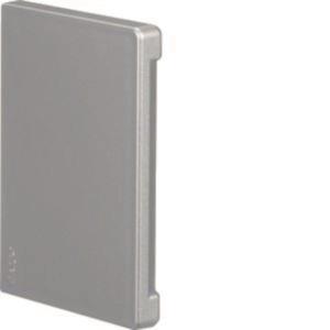 Hager Endstück kaschierend   BR651006LAN hfr PC/ABS zu BR/A OT80mm lackiert Alu