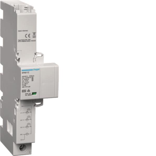 Hager Kombiableiter T1+T2+T3 4P  SPA811Z Iimp 12,5kA TT+TNS 315A