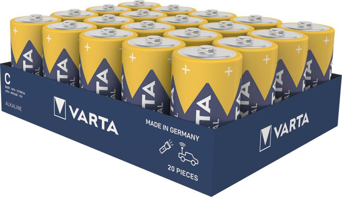 VARTA Industrial Baby 1,5V          4014      Industrial Alkaline     Kartonware