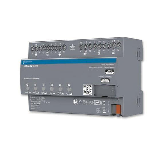 BJ Dimmaktor 6-fach REG  DA/M.6.210.2.11   Busch-free@home REG-Aktoren