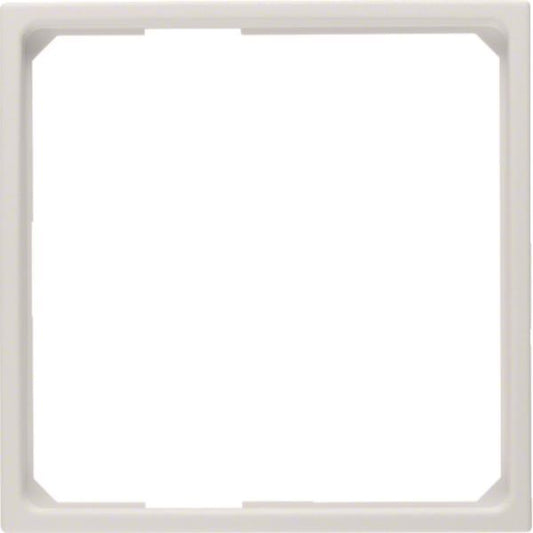BER S1 Adapterring für          11091919    Zentralstück 50x50 polarweiss matt