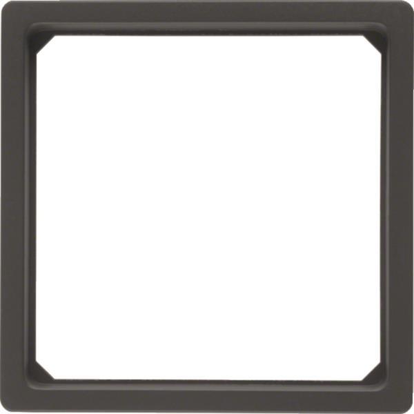 Berker Adapterring f.           11096076 Zentralstück Q.1/Q.3 anthrazit, samt