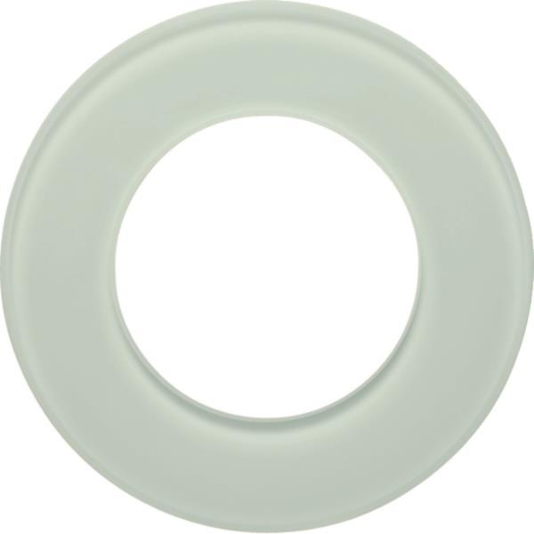 Berker Glasrahmen 1fach Serie     109109 Glas polarweiß