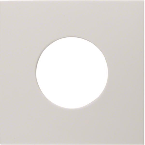 BER S1 Abdeckung für Lichtsign. 11248989    und Drucktaster polarweiss glänzend