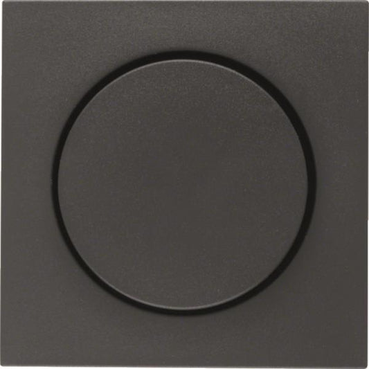 BER S1 Dimmer-Abdeckung für     11371606    Drehdimmer anthrazit matt