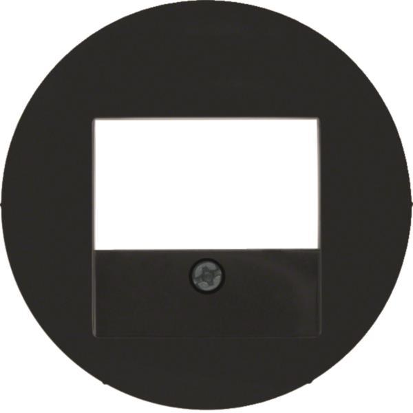 Berker Zentralstück             10382045 R.1/R.3/R.Classic schwarz, glänzend