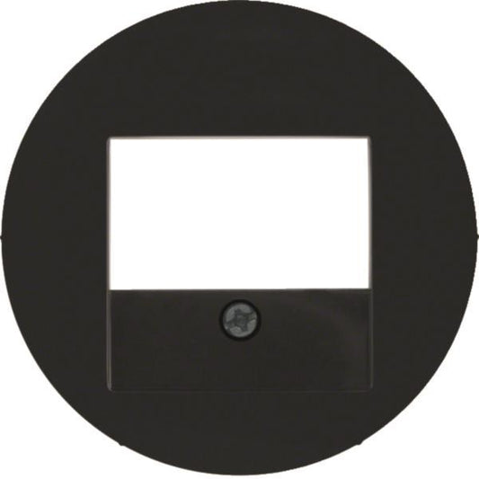 Berker Zentralstück             10382045 R.1/R.3/R.Classic schwarz, glänzend