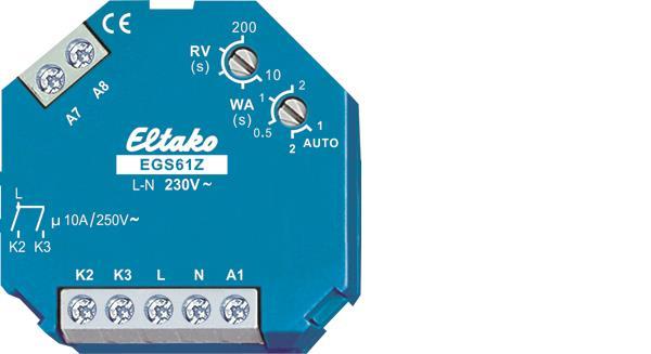 Eltako EGS61Z-230V Stromstoß Gruppen-    schalter f.Zentral. n.potenz.   61200430