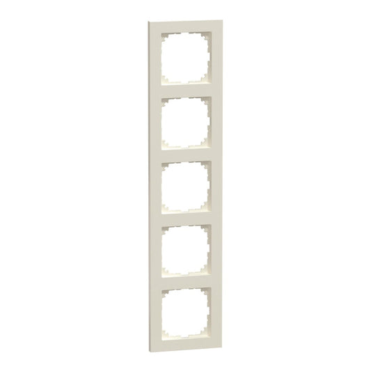 Merten M-Pure-Rahmen 5fach  MEG4050-3619 polarweiß