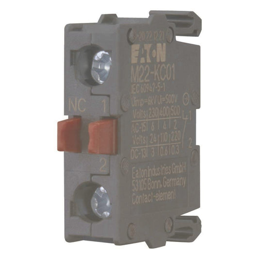 EATON M22-KC01 Kontaktelement 1Ö  216382 Bodenbefestigung Schraub. 216382