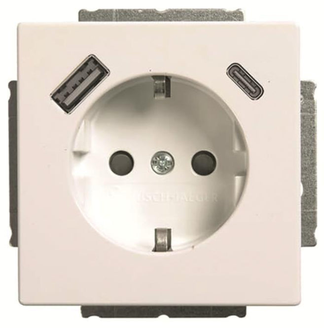 BJ SCHUKO -/USB-A+C    20 EUCB2USBAC-44G Steckdose Safety+