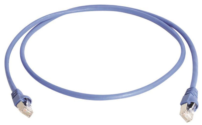 TG Patchkabel S-FT 1,5m blau L00001A0129   FS500 MP8 LSZH Cat6A 500MHz Iso EA