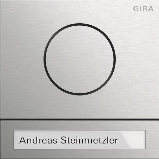 GIRA 5565920 Türstationsmodul System 106 Edelstahl