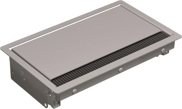 Bachmann CONI Einbaurahmen kurz 338.0203 silbergrau
