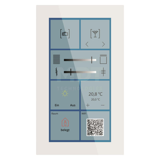 MDT BE-GTSP6TW.01S Glas Touch Smart Plus 6Zoll Secure Weiß