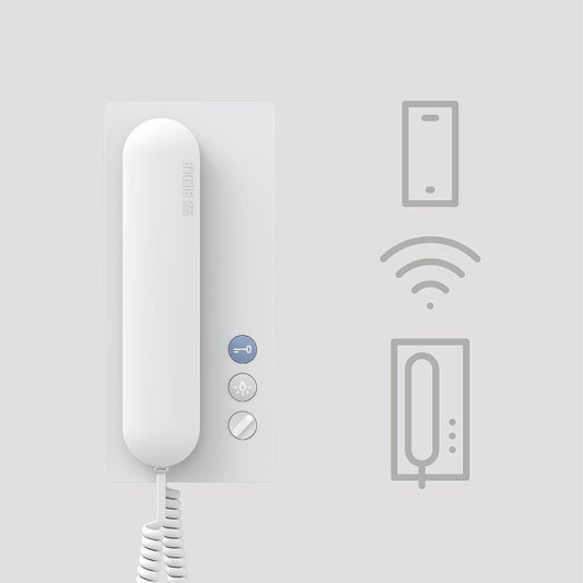 Siedle Haustelefon Weiß           IQ HTS mit WLAN zur Anbindung an die Siedle App