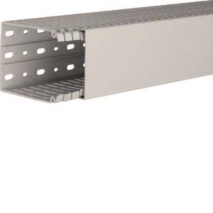 Hager Verdrahtungskanal PC/ABS HA7100080 halogenfrei HA7 100x80mm lichtgrau