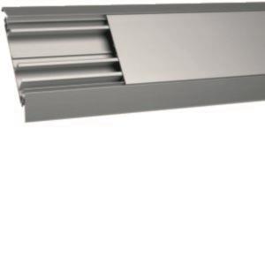 Hager Aufbodenkanal Alu     AKA181250ELN eloxiert 18x125mm m.2 Kammern