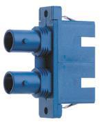 TG ST/SC Duplex Adapter für  J08082A0010   Multimode Phosphorbronzehülse blau