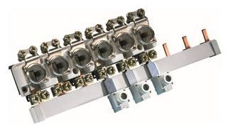 Mersen 01731.272000 D02 63A 3pol Schnapp NEOZED Sockel Schelle/Schelle