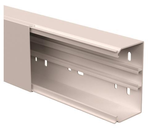 GGK Kanal FB 60x110                 1021    cremeweiss mit DIN-Montageschiene