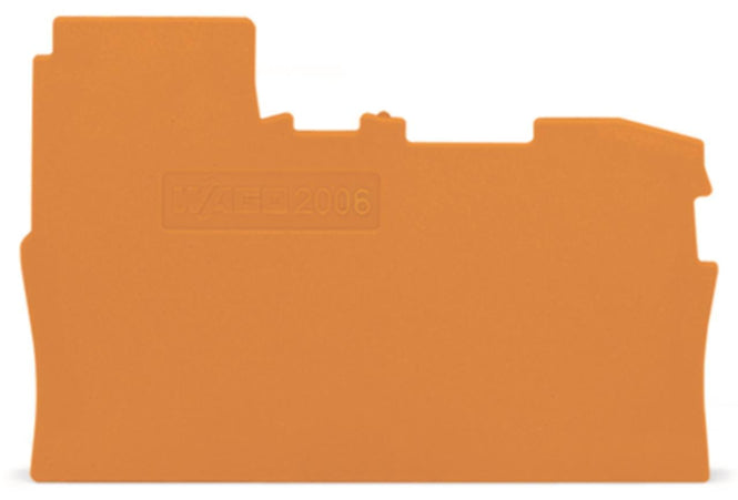 WAGO 2006-7192 Abschluss-und             Zwischenplatte,1 mm dick,orange
