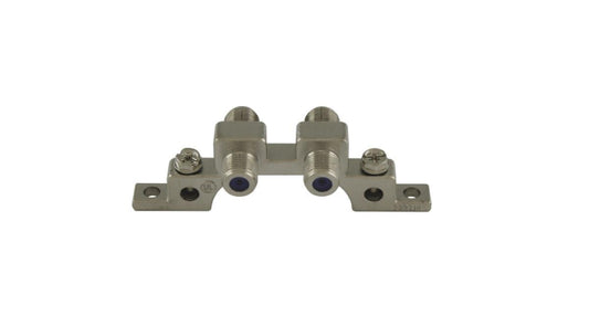 Televes Erdungsblock               ERD2N        für 2 HF-Kabel F-Technik  401110
