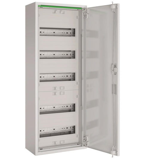 ABN Feldverteiler AP T:160mm ABNRM105R01 m.Volltür 1x5-reihig Komplettschrank