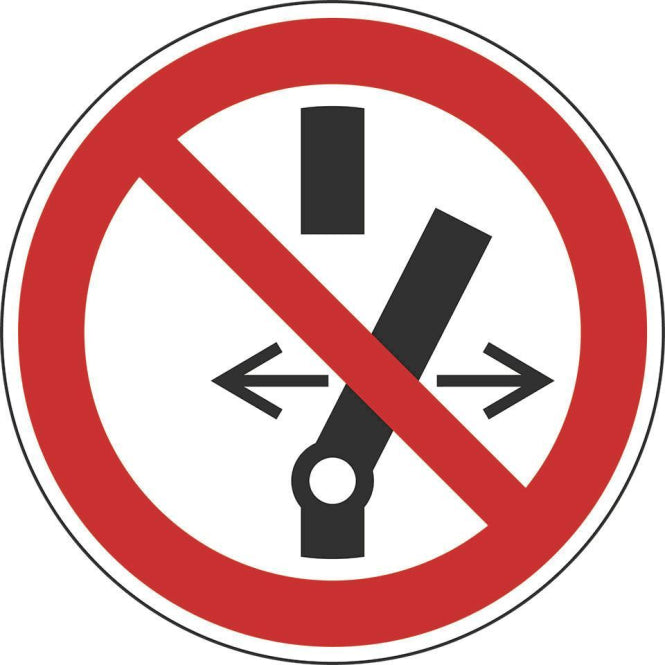 HEIN 183022 Verbotsschild    HEIN_183022 Schalten verboten ASR Magnetfolie