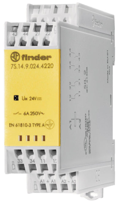 Finder Relaismodul                       7S.14.9.024.4220 2S 2O 6A 24VDC