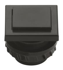 GRO Klingeltaster                  61045    Protact 681 KS schwarz/schwarz