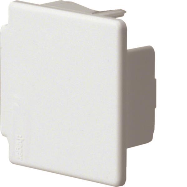 Hager Endstück halogenfrei  LF4004069016 zu LF 40x40mm verkehrsweiß
