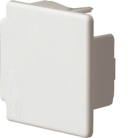 Hager Endstück halogenfrei  LF4004069016 zu LF 40x40mm verkehrsweiß