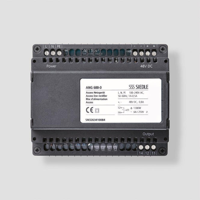 Siedle Access Netzgerät        ANG 600-0 Schwarz 041605