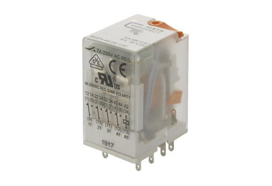 BTR Relais 274 230VAC, 4We. 110017051407 LED Industrie Relais steckbar