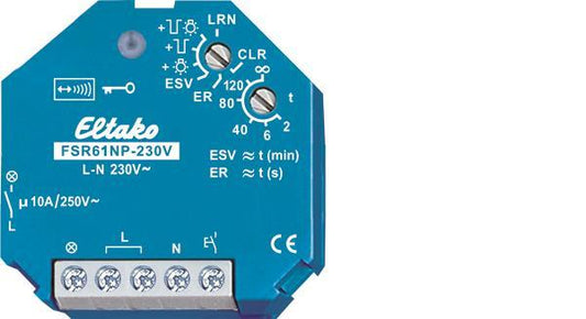 Eltako FSR61NP-230V Funkaktor Stromstoss (V) Schaltrelais n.potenzialfr  30100030