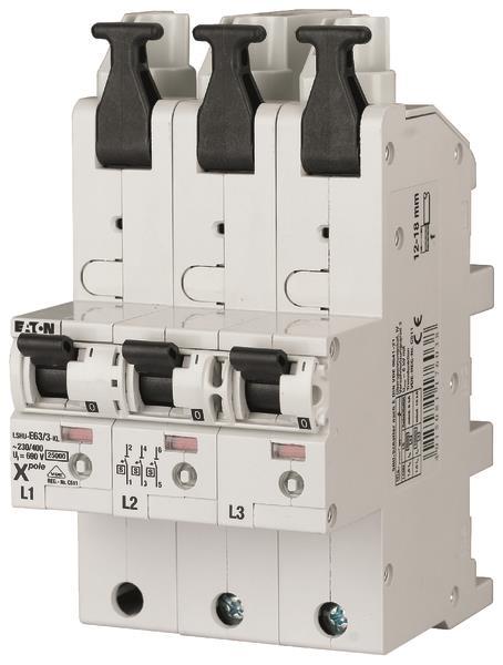 EATON LSHU-E63/3-KL LS-Schalter   119718 ** 63A 3p AC E-Char 119718
