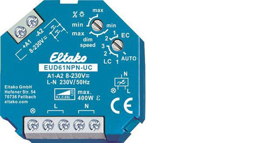 Eltako EUD61NPN-UC Univ.Dimmschalter     (V) Power MOSFET 400W           61100801