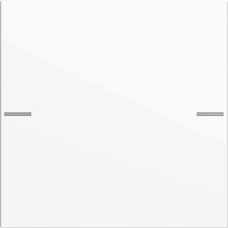 GIRA 575103 Wippenset 1fach Tastsensor4  System 55 Reinweiß glänzend