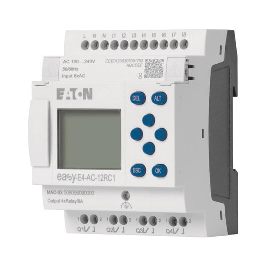 EATON EASY-E4-AC-12RC1            197215 Steuerrelais easyE4, Basisgerät mit