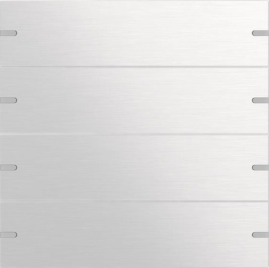 GIRA 502417 Wippenset 4fach Tastsensor4  TS4 Aluminium (eloxiert)