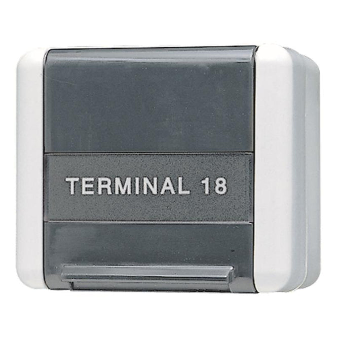 JG APWG WG 800 Datenanschluss-      854W   Gehäuse mit Schriftfeld grau