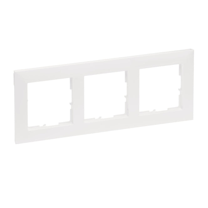 Legrand 765173 SEANO 3-fach Rahmen in    der Farbausführung Ultraweiß