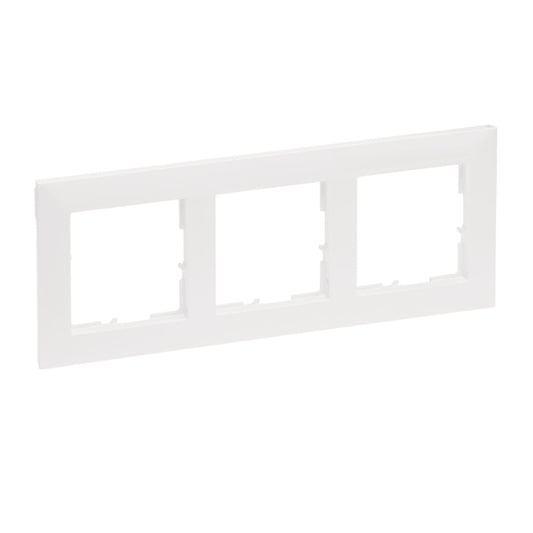 Legrand 765173 SEANO 3-fach Rahmen in    der Farbausführung Ultraweiß