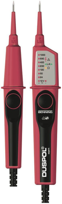 BENNI Spannungs-/Durchgangsprüfer        DUSPOL expert                     050262